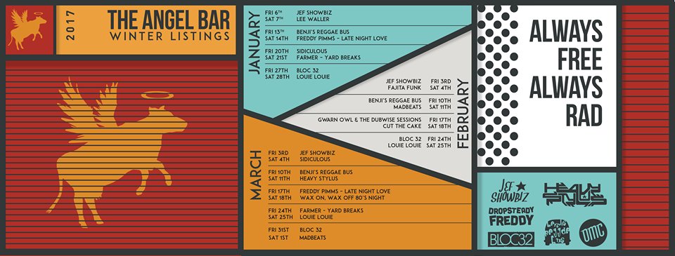 FilthyMittsDJs's tweet photo. Forthcoming spring time DJ gig listings for one of the the liveliest and loveliest boozers in the westcountry @angelexeter https://t.co/6p30NpNJkI