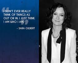 HAPPY BIRTHDAY 

Sara Gilbert 