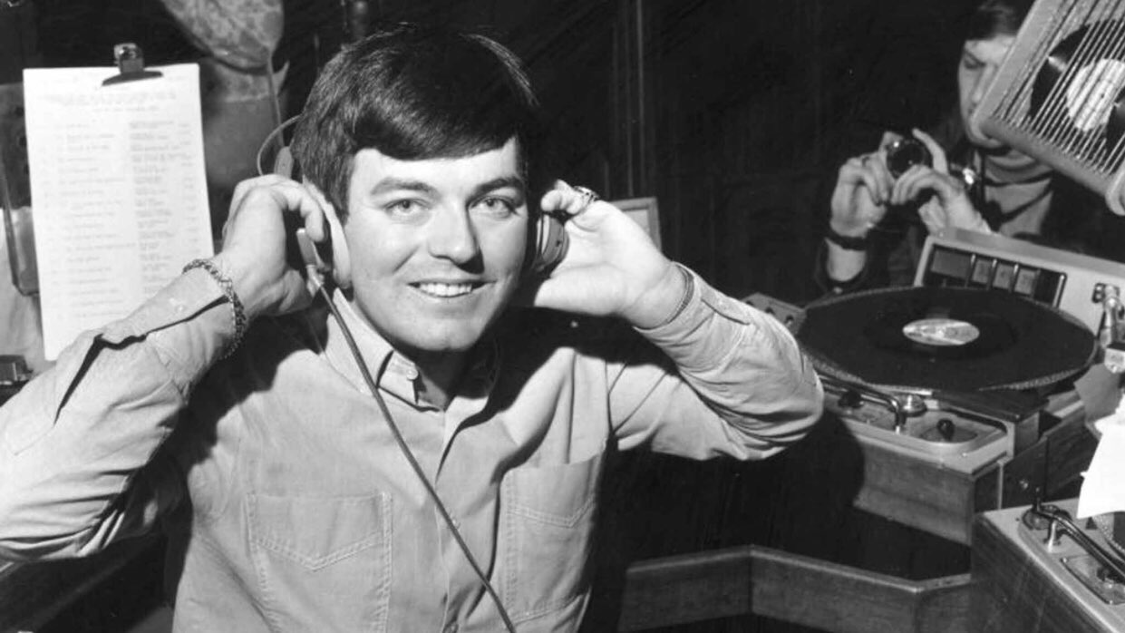 Happy Birthday Tony Blackburn, the first ever  - what a 