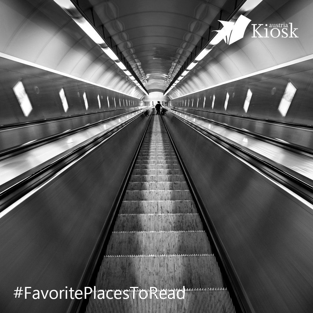AustriaKiosk's tweet photo. #FavoritePlacesToRead // Die Rolltreppe. https://t.co/xXEPNoGp0C