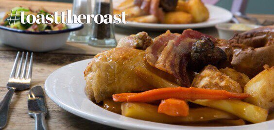 Today we're giving you 2 for 1 on Sunday roasts! Show this post to the team to redeem! T&amp;Cs: bit.ly/pandptandcs