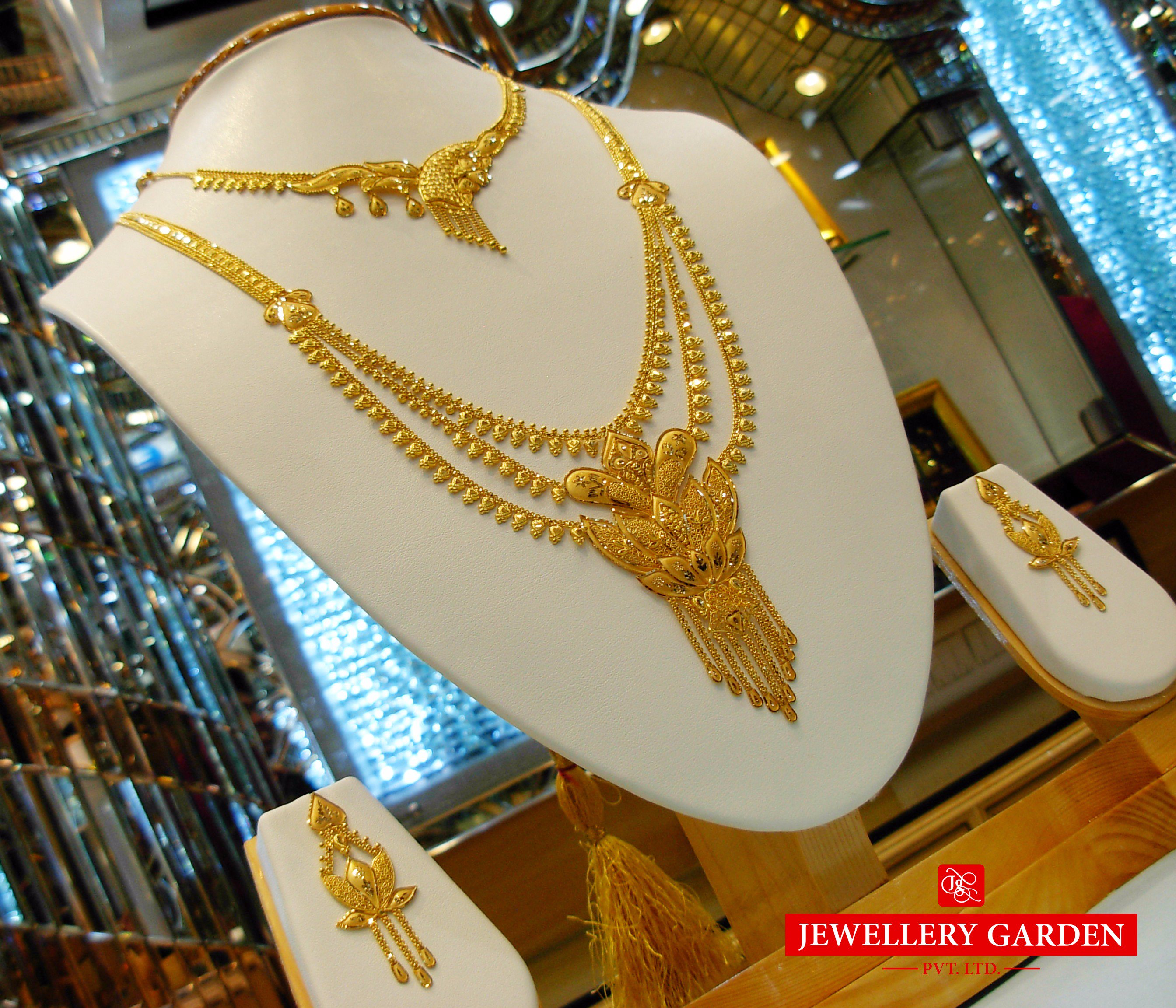 Jewellery garden 2024 long necklace design