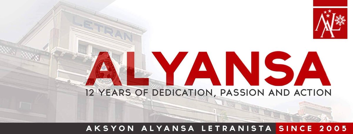 12 years of Dedication, Passion and Action. #AlyansaTayo