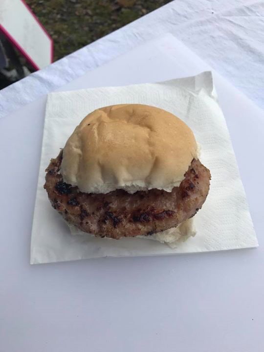 We're at Pype Hayes Park this morning for the cycling event 🚴🏻 serving hog roast + trimmings and bacon burgers 🍔👌#thetastypig