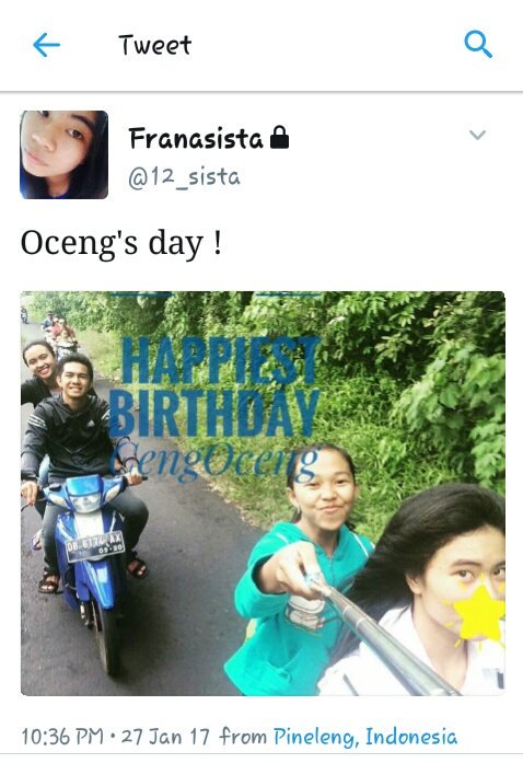 Janiver_Janis's tweet photo. Thnk u my Sist 😉 https://t.co/BmQLtFlHed
