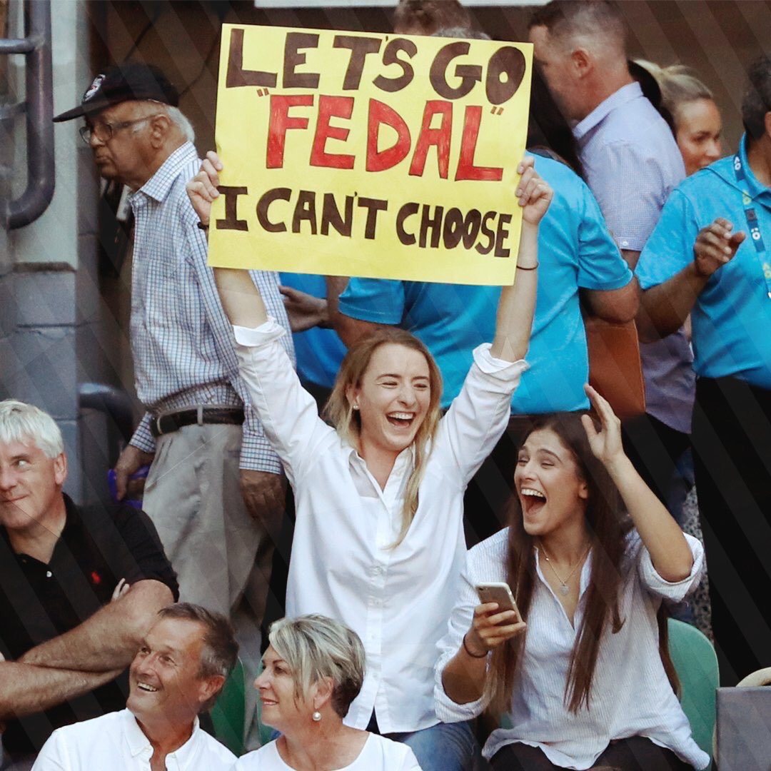 themrkabir's tweet image. Am I the only one?? #FedererNadal