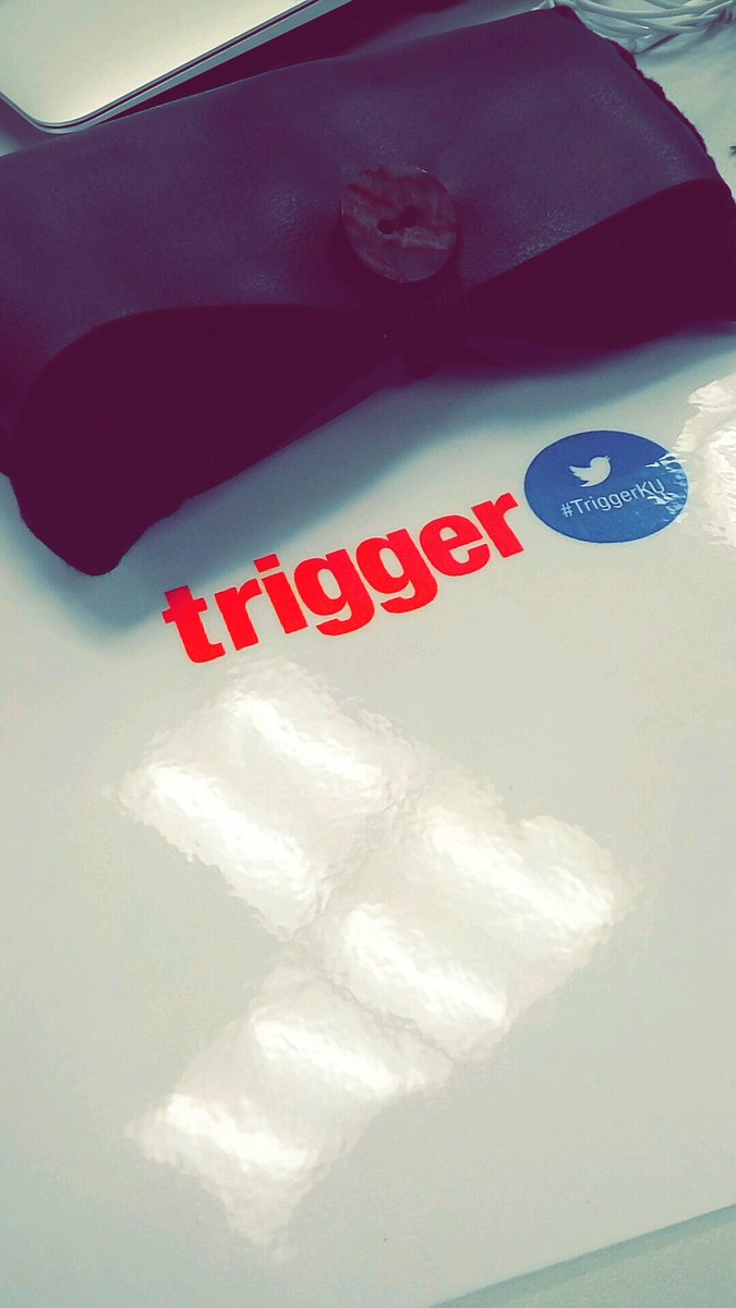 HeliGundis's tweet photo. #TriggerKU helps us iterate, develop and iterate again. Almost ready for the final #Pitch ! 🙈 #brightideas #KU https://t.co/ZhGPYlcVE7
