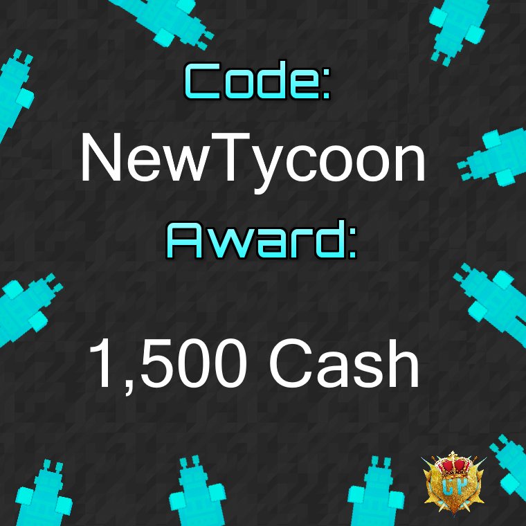 CPTycoons's tweet photo. Yesterday we published Robot Tycoon. :) The new code is ''NewTycoon''😊 https://t.co/kljypIwdki