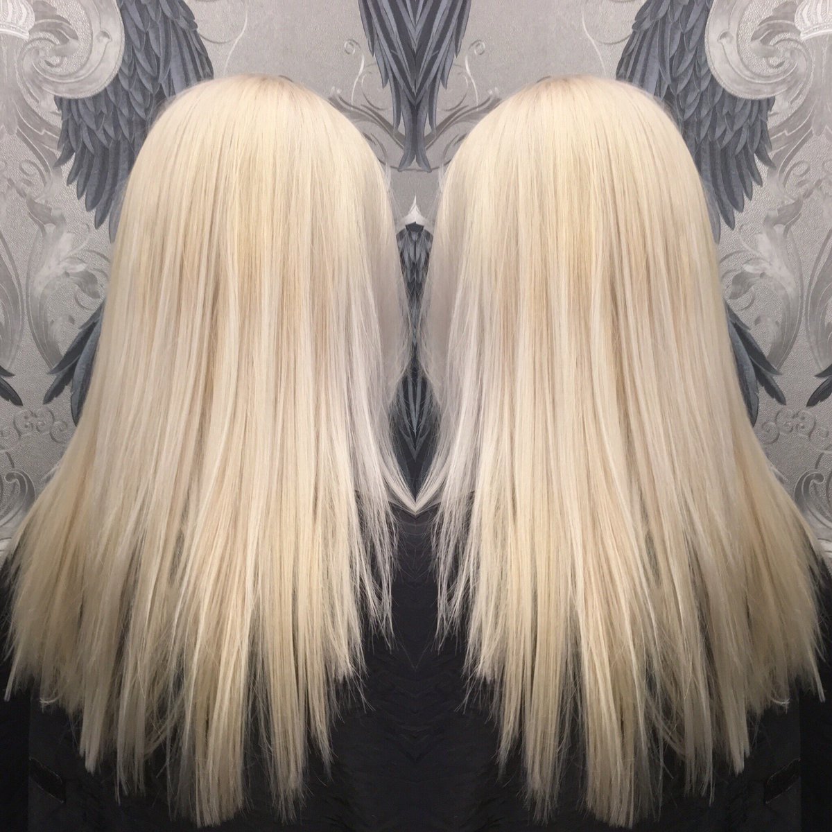 HairEvolution_'s tweet photo. My real life ice queen ๐ฌโ๏ธ๐#Olaplex #schwarzkopf #blondme #matrix #helloblondie https://t.co/Q9VQYGCKjr
