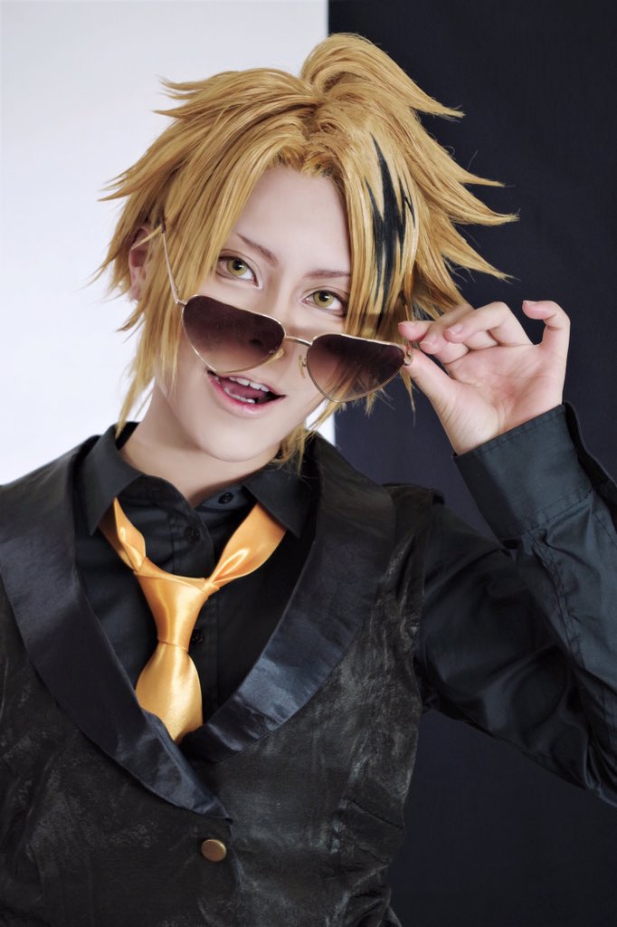 ヒロアカ 上鳴電気 コスプレウィッグ