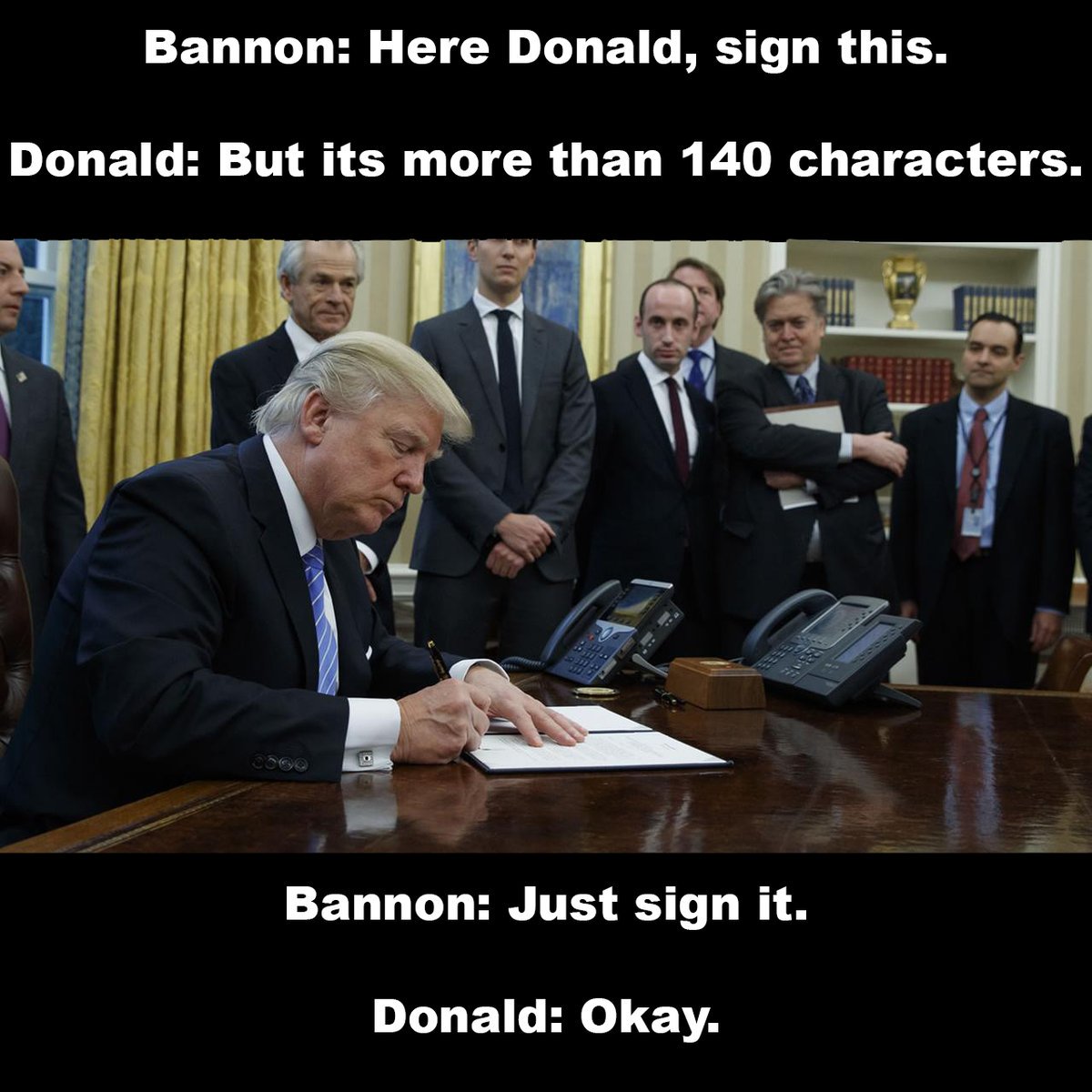 IWillStayWoke's tweet photo. The inner workings of the White House. #StopPresidentBannon #WomensMarch #NoBanNoWall #NoNDPL #MuslimBan #ACLU
(via @HITEXECUTIVE) https://t.co/I0jX46oo4S