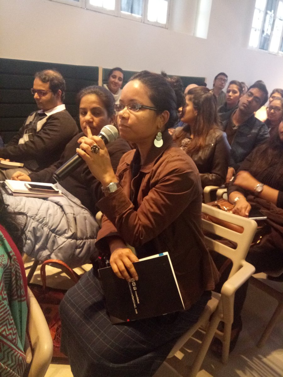 noirlitfest's tweet photo. Audience asking questions from @novoxeno and Anish Sarkar @oxfordbookstore #NoirLitFest #NLF2017 https://t.co/BwjEmoGHuc