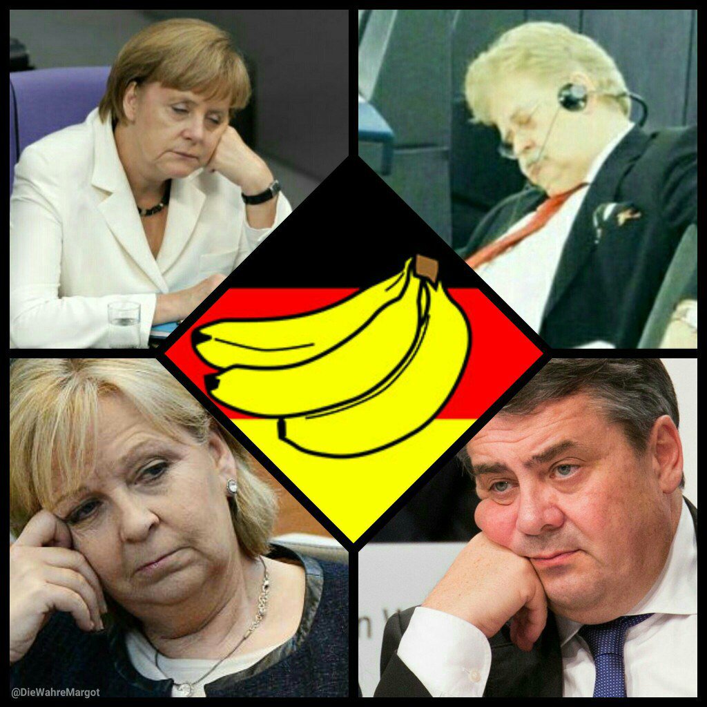 Knuddelbacke's tweet photo. Unsere verantwortlichen Leitwölfe √
#Kanzlerkandidat
#btw2017
#merkelisnoteurope 
#merkel https://t.co/II610pcW6q