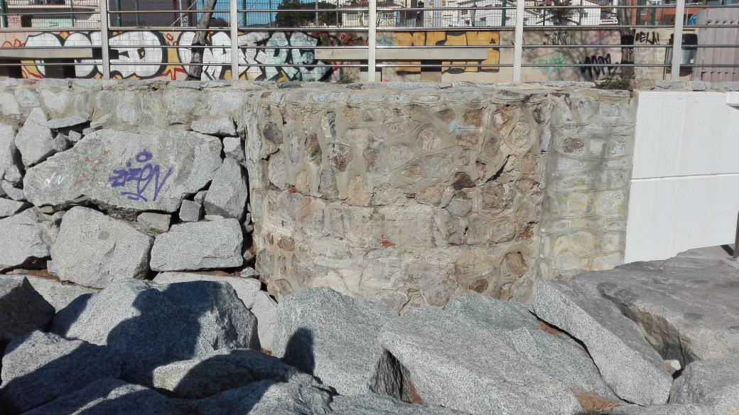 A la ruta també veiem un dels punts de defensa activa del Masnou, el búnquer de la Riera d'Alella #Masnou