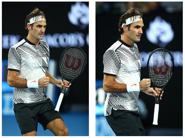 fermurciego's tweet photo. Roger Federer es campeón de Grand Slam con 35 años y 5 meses. Solamente Rosewall (AO 1972, 37 años y 2 meses) le supera en la Era Open https://t.co/m9SstP1yvM