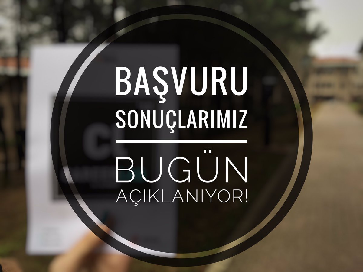 Ön eleme sonuçlarımız bugün açıklanıyor! Mailini kontrol etmeyi unutma😉