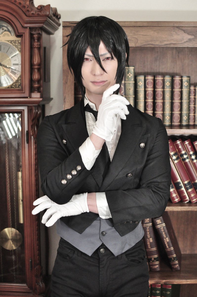 霜月紫 Twitterren コスプレ 黒執事 セバスチャン ミカエリス