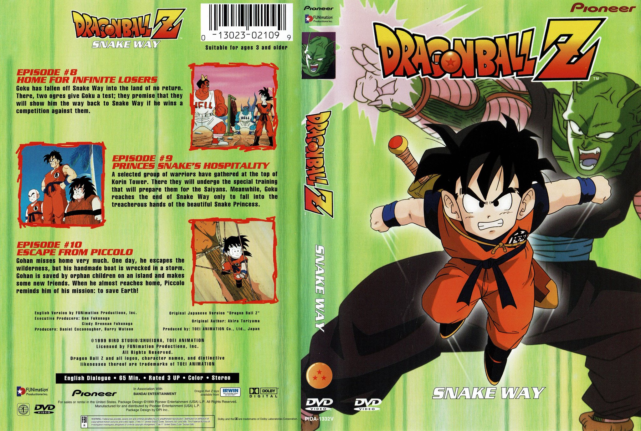 DragonBallArtAndTidbits on Twitter "Dragon Ball Z Snake Way. This