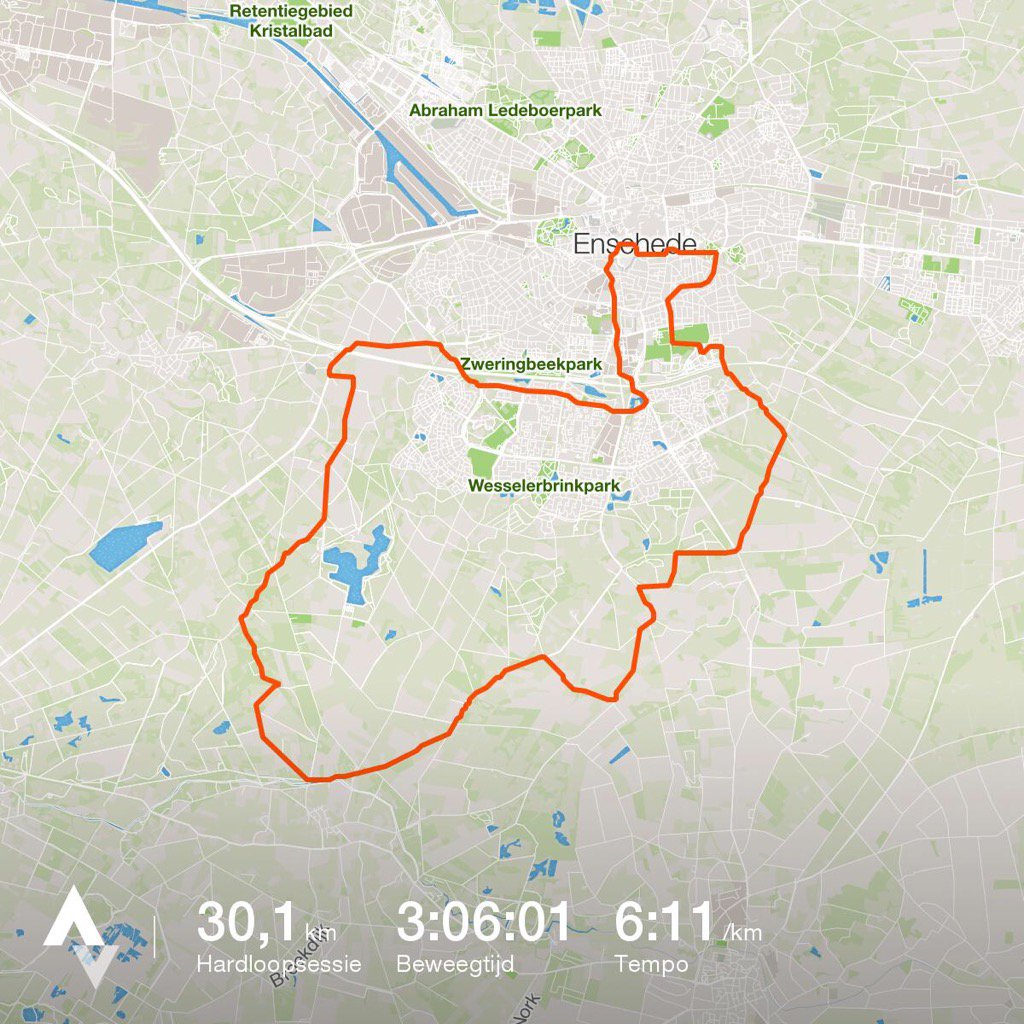 dkolde's tweet image. Mooi #afsluiter van de week. Duurloop 1. Op naar de volgende #trainingweek 
strava.com/activities/847…