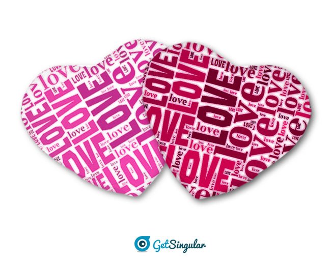 No puedo evitarlo... !SIMPLEMENTE ME GUSTAS! #Getsingular #FelizFinde #FelizDomingo #Amor #Love #Cojin #Decoración #Corazón #ideasanvalentin