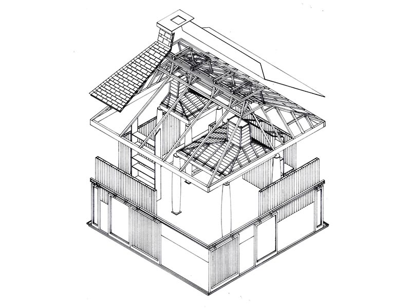 Archetypes and Free Plan: Orinda House by Charles W. Moore - socks-studio.com/2017/01/29/arc…