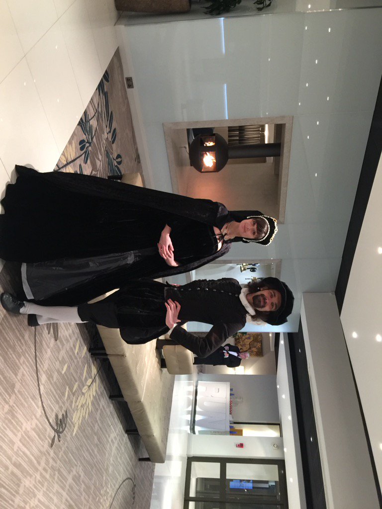 CPStratford's tweet photo. The Shakespearean Era has visited us along with #PrideOfValor for tonight #HowArtThou #ValorPride https://t.co/hxJJpdL2l5