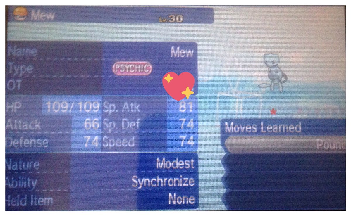 SkullGiveaways's tweet photo. ✨SHINY MEW GIVEAWAY☄️

- FROM THE HOENN EVENT
- 3 winners!
- retweet + follow us &amp; @goreartonline to be entered :-)
- good luck 🙂 https://t.co/tQnqJLjmdZ