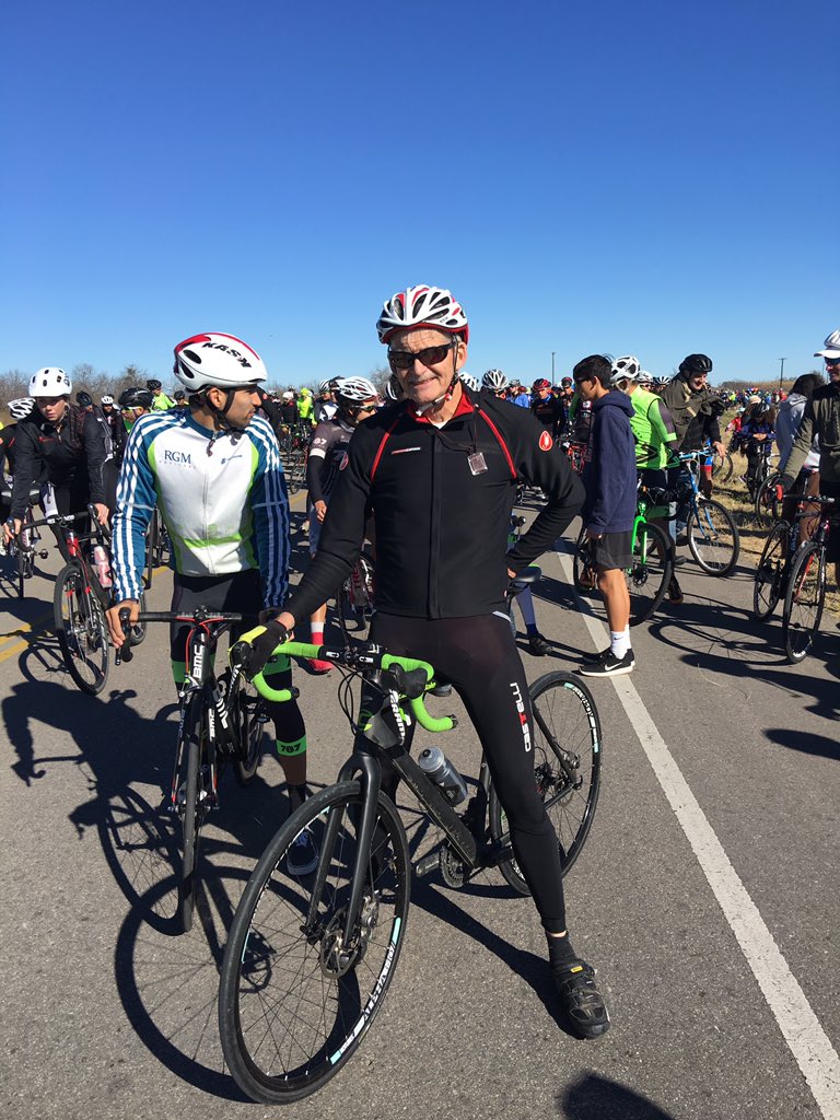 gunnygarza's tweet photo. Ketterhagen's leading the Peleton from EVHS to Tommy's Memorial site to the 27 mile route that Tommy loved. So much support and love for TK. https://t.co/hprlrC8Buo