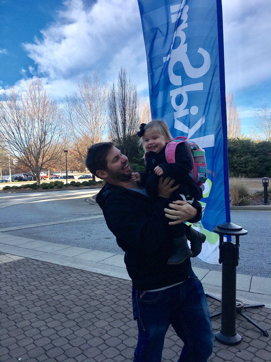 fmauney's tweet photo. @KidSpring @newspring Touching the flags every Sunday is this little princess' ritual each week! #kidspring #greetingisthemostfun https://t.co/VEPi3ySFUr