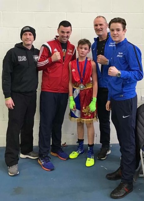 BronxBoxingGym1's tweet photo. Our boxers Ben &amp; Mack gained a silver medal each &amp; Blake lost out in his semifinal @ The Scottish Intermediate Championships this weekend https://t.co/ScRP4TMPnN