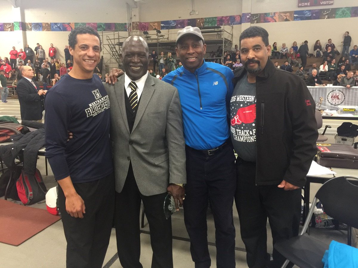 northamptonxctf's tweet photo. Had the opprotunity to take a picture with the Greatest Athlete Ever in Western Mass! Freddy Lewis!! https://t.co/rHTZPqGmw2