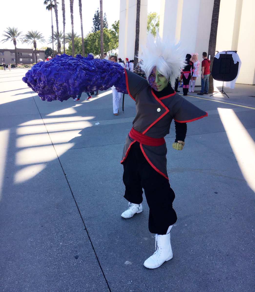 NaomiMoonZ's tweet photo. The Fusion Zamasu #ala2017 #dbz #ドラゴンボール超 #cosplay https://t.co/4DmEB3mDD1