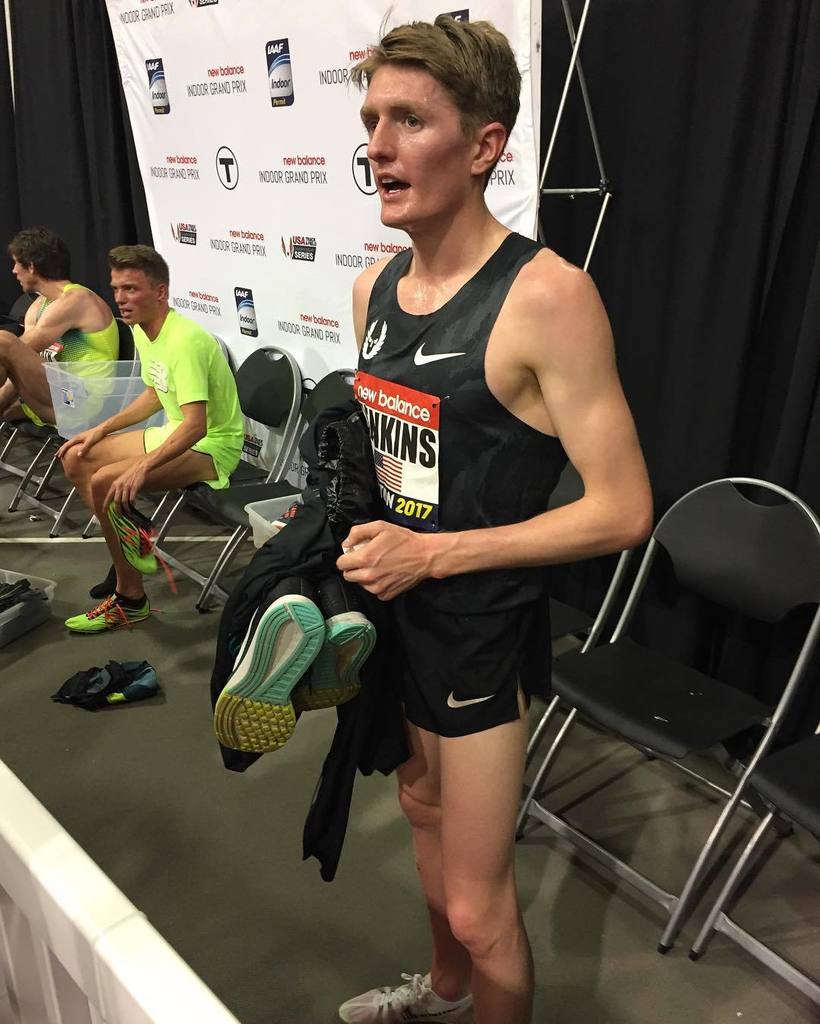 RunBlogRun's tweet photo. After 3000m, @ericjenkins recalls his race,,@nbindoorgp, #britishathletic#nbigp #gamupdate… https://t.co/DtMDlyJoid https://t.co/J2QUkDoVAS