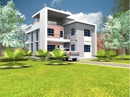 _towerhouse's tweet image. four bdrm,family room on the 1st floor,spacious dinning,kitchen and living  rooms ,a roof deck .Total construction costs ksh.6.3 million.