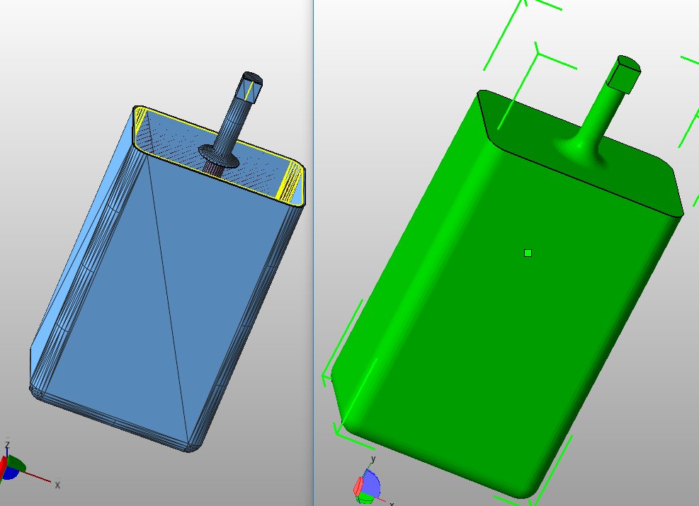 PrintedSolid's tweet photo. Trying to #3DPrint a part that needs a lot of STL repair? Don't rule out remodeling from scratch. It may save a lot of time. #3DPrintingTip https://t.co/wPSZZsguXE