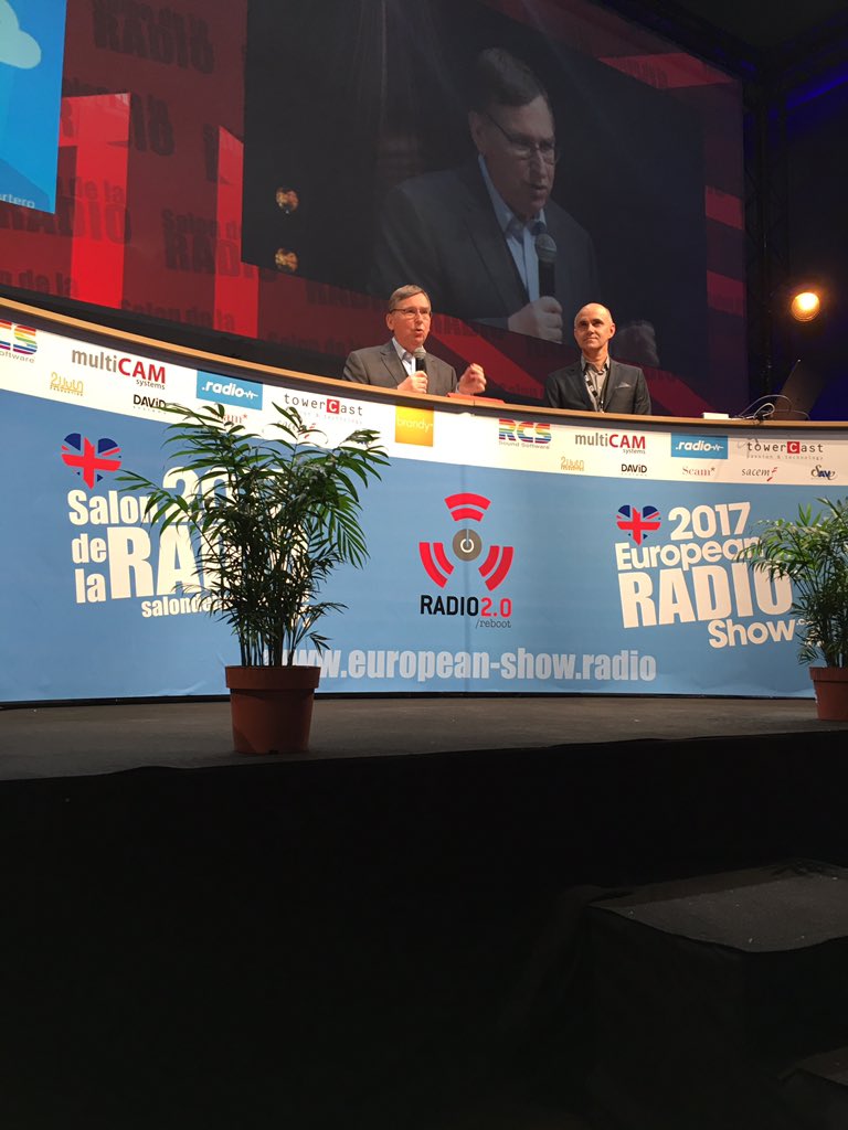 The @getdotradio top level domain unveiled @salondelaradio in Paris. #aibnews is one of the partners.