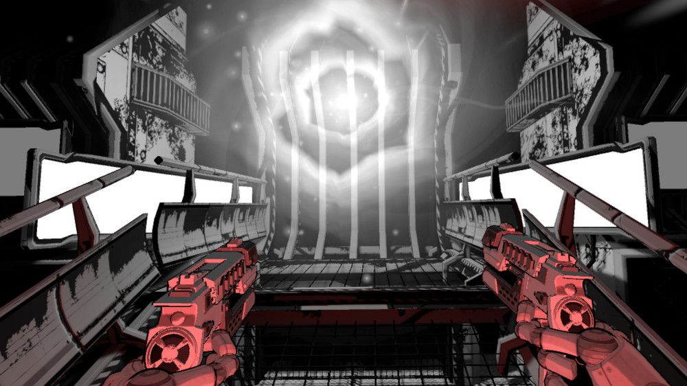 VrOtaku's tweet photo. ‘Dimension Hunter’ Might Be #VR’s Most Stylish #Shooter Yet, Demo Out Now  https://t.co/GATzITnuoy via @UploadVR #virtualreality #gaming https://t.co/joURU40y5f