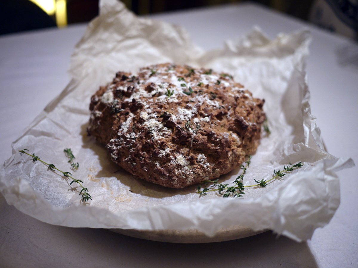 KitchenCreativ's tweet photo. #SodaBread #Sunday Making rosemary &amp; thyme soda bread on this rainy afternoon #TheKitchenCreative https://t.co/3Ur2h9hK9h