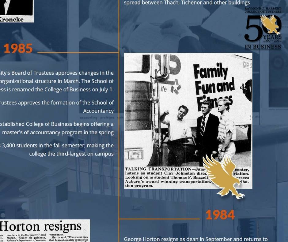 AUHarbertBiz's tweet photo. We're celebrating 50 years in business with our new website design. Take a look at our timeline here: https://t.co/I6QiVPT73v #HCOB https://t.co/6pPUmbO0cS