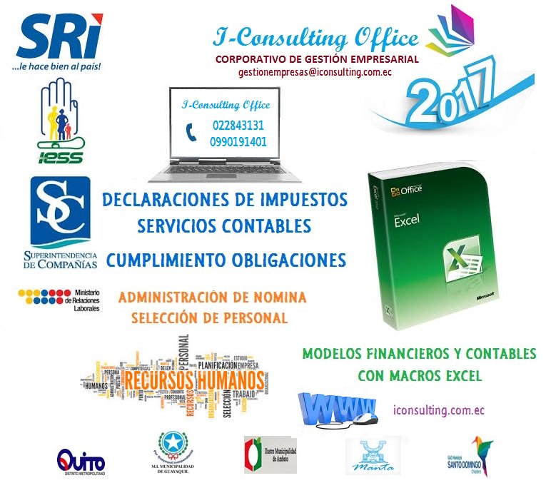 iconsultin's tweet image. #SOLUCIONESCONTABLES #DECLARACIONESIMPUESTOS #ANEXOSSRI #ADMINISTRACIÓNNÓMINA #SOLUCIONESADMINISTRATIVASFINANCIERASMACROSEXCEL #iconsulting