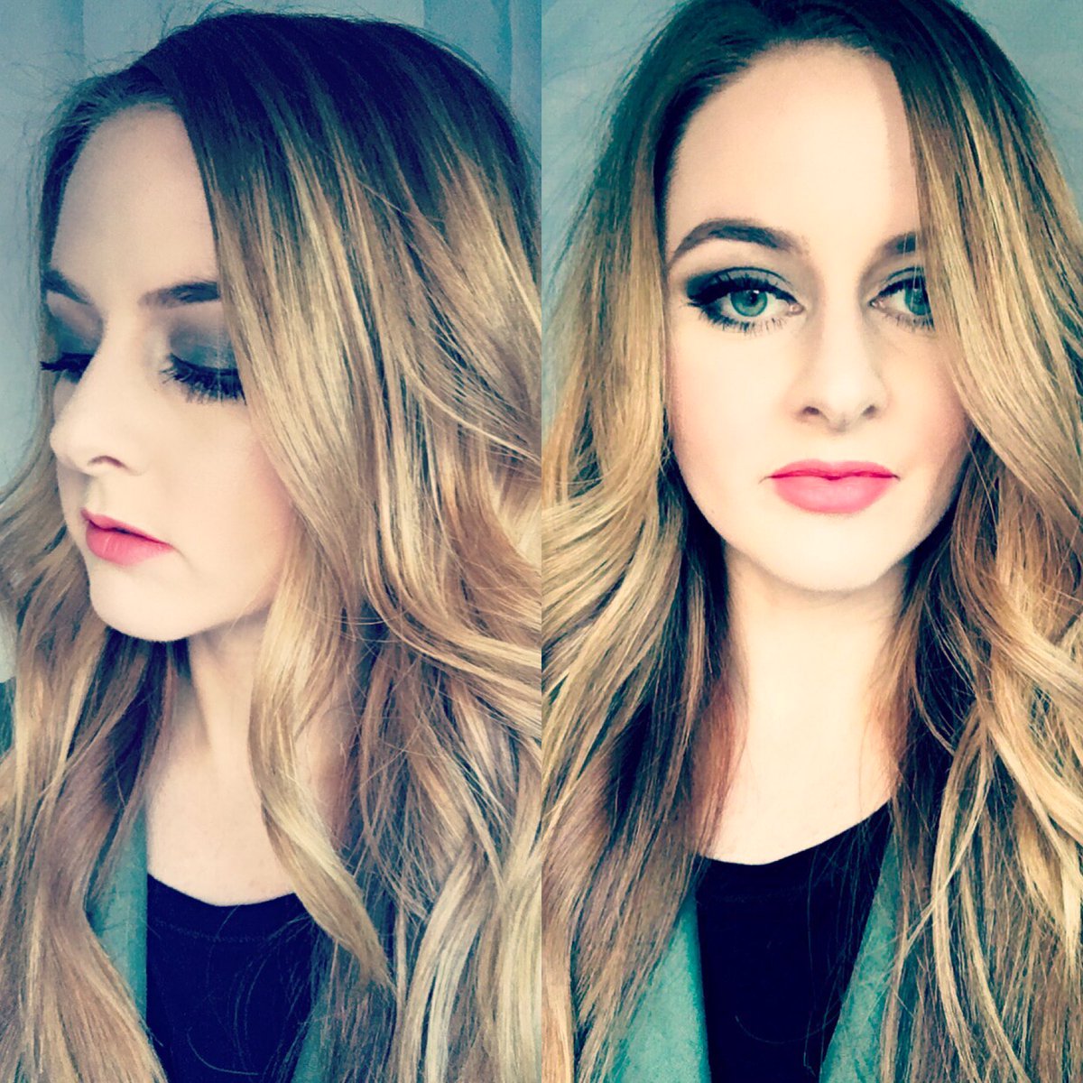 yourgr8face's tweet photo. There's nothing a little smoke can't fix. #fullfaceforward #younique #yourgr8face 💜Scarlet foundation, palette 4, Sappy stain and LBB on top https://t.co/JbCPbVa8yl