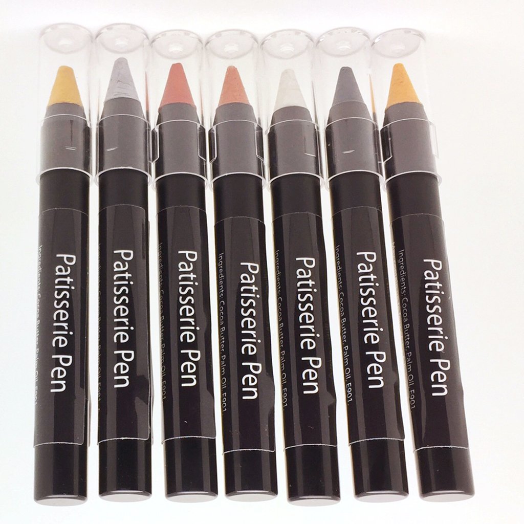 EdibleByDesign's tweet photo. New Metallic Patisserie Pens https://t.co/5J6zjnj2IH