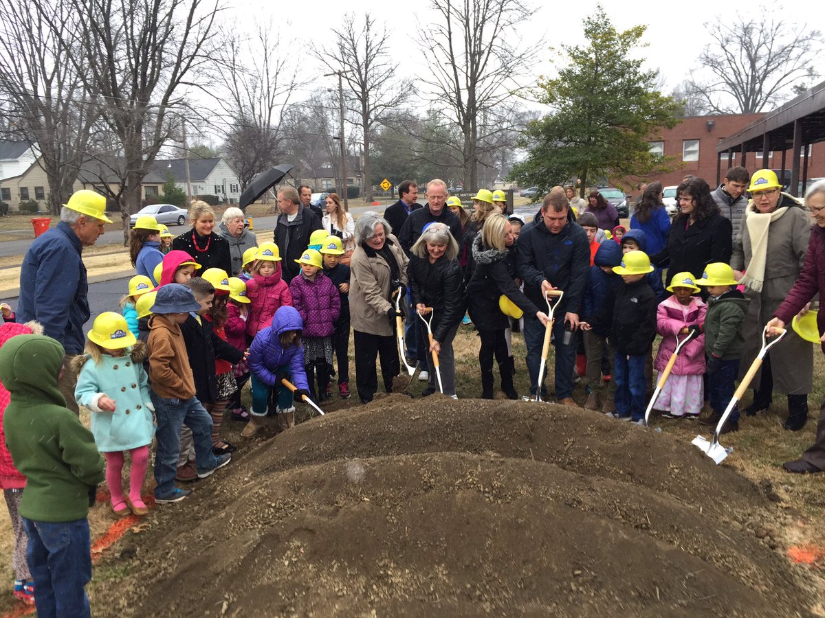 StMBChurch's tweet photo. And so it begins! A cold and snowy groundbreaking! Thanks be to God!! https://t.co/TcDFC546AC