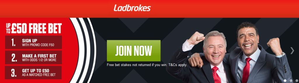 _betpython's tweet image. Get a whipping £50 free bet when you make a bet at Ladbrokes!! #freebets bit.ly/2fQNZJb
