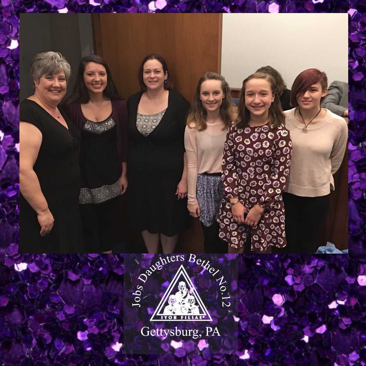MasonLodge's tweet photo. Jobs Daughters were in attendance too! #jobsdaughters #jobies #bethel12 https://t.co/R08LM2K2Y1