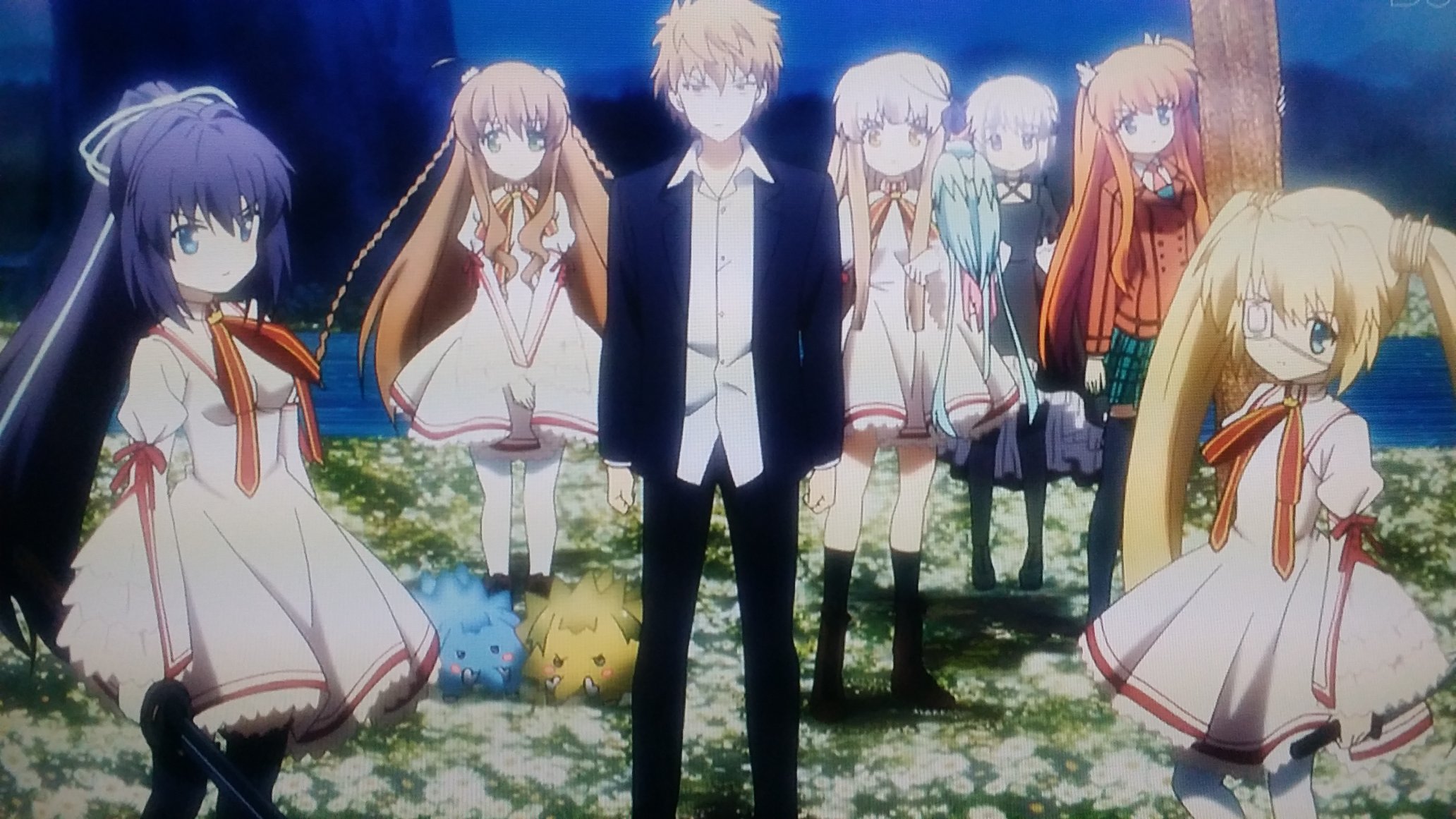 黒うさぎ 休日のアニメ一気見 11本目 Rewrite 正直内容はまだピンとこないけど 篝はかわいいし きょうはルチアと静流のカッコいいとこ見れたので満足です Rewrite T Co Fj73vhohci Twitter