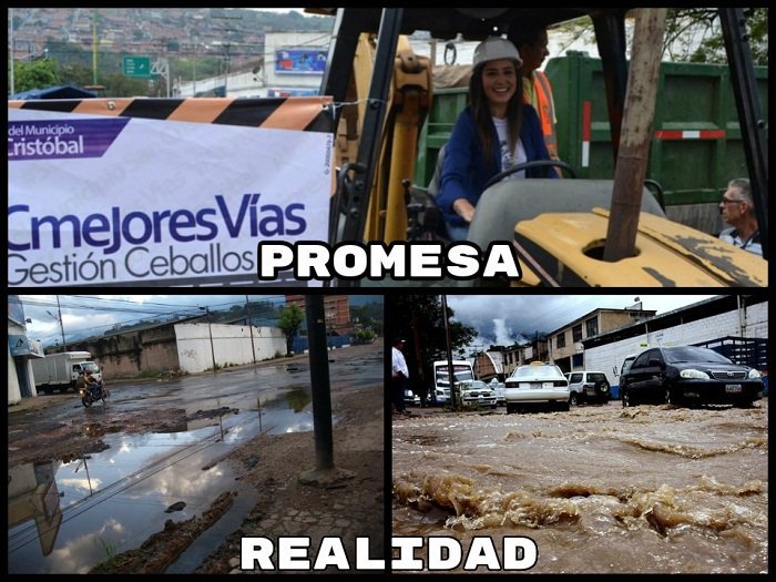 <a href="/todasconvielma/">todasconvielma</a>  Para @PatrideCeballos en las lomas se perdio el <a href="/GobiernodeSC/">AlcaldíadelmunicipioSC</a> y las mejores vias? Ya dos años y los ceballos no dicen nada.
