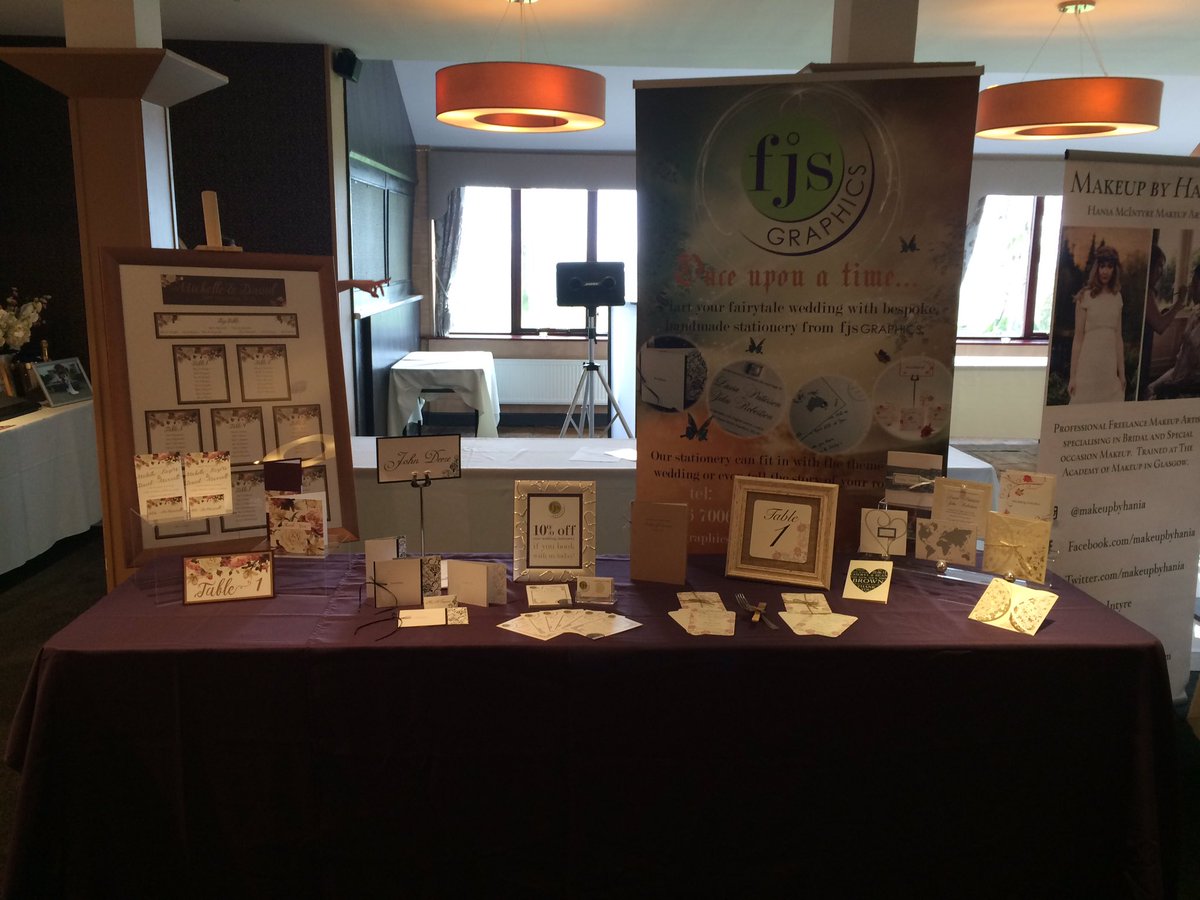 FJSgraphics's tweet photo. Great day @DryfesdaleHote1  Wedding Fair thank you to all the lovely brides x https://t.co/YPcNJPuLCm