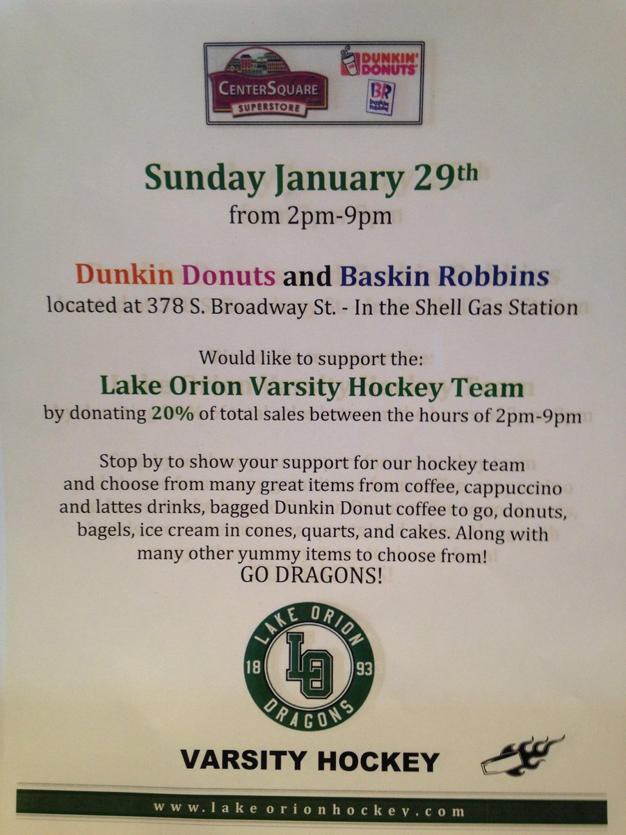 LO_Hockey's tweet photo. Stop by today between 2pm-9pm to help support the team! We would greatly appreciate it if you would RT this as well. Thanks for your help! https://t.co/3CyovI825Q