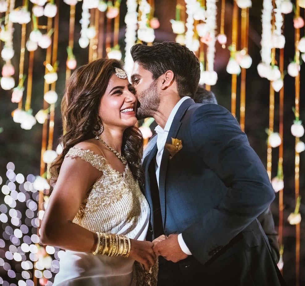 RanaDaggubati's tweet photo. And my little cousin @chay_akkineni is all grown up!! Congratulations brother!! And @Samanthaprabhu2 welcome to the family!! ❤️ https://t.co/kLC7gRxOwi